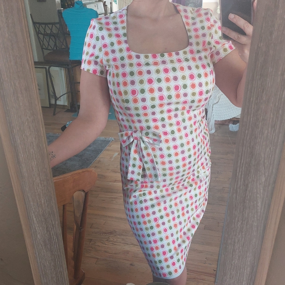 Gorgeous multi-colored pencil dress